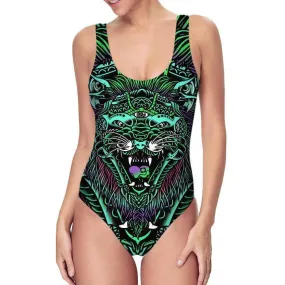 ACID TIGER ONE PIECE SWIMSUIT