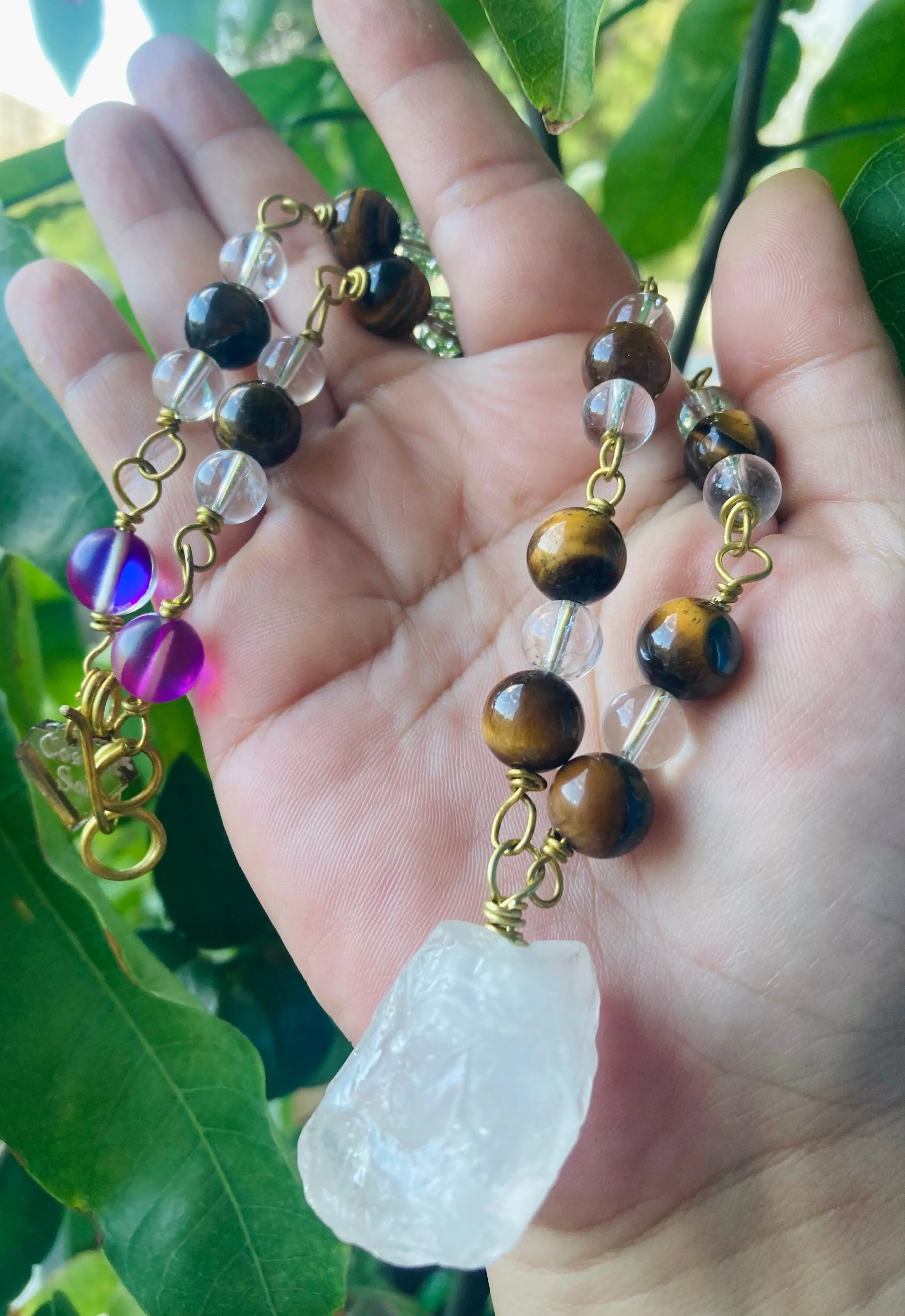 Amethyst Aura Necklace