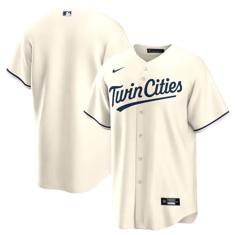 AVAILABLE IN-STORE ONLY! Minnesota Twins Nike Cream Twin Cities Home Alternate Replica Jersey