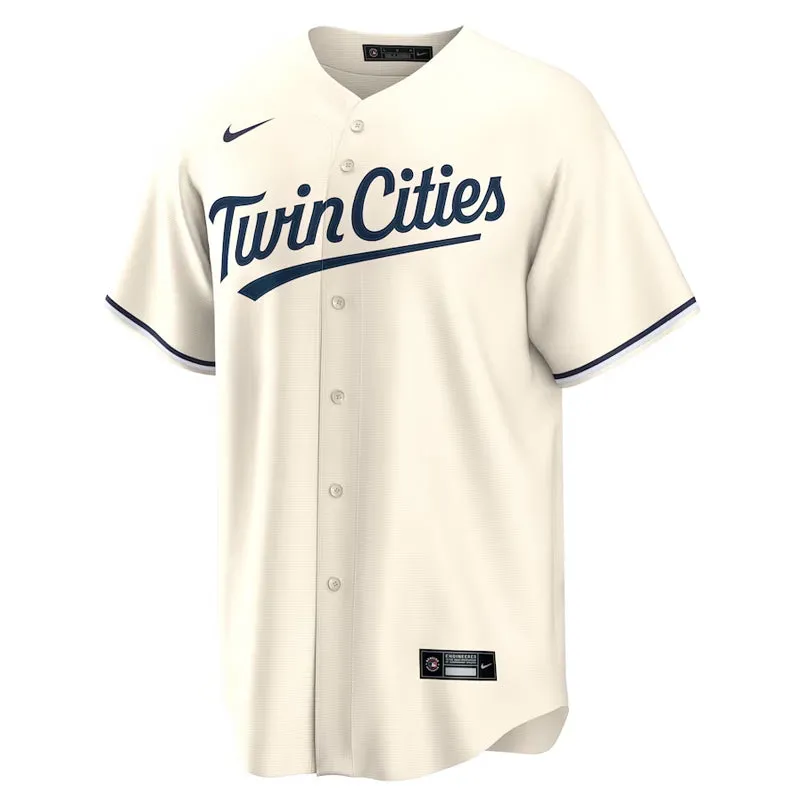 AVAILABLE IN-STORE ONLY! Minnesota Twins Nike Cream Twin Cities Home Alternate Replica Jersey