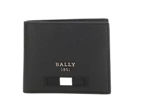 Bally Bevye Logo Plaque Bi-Fold Wallet