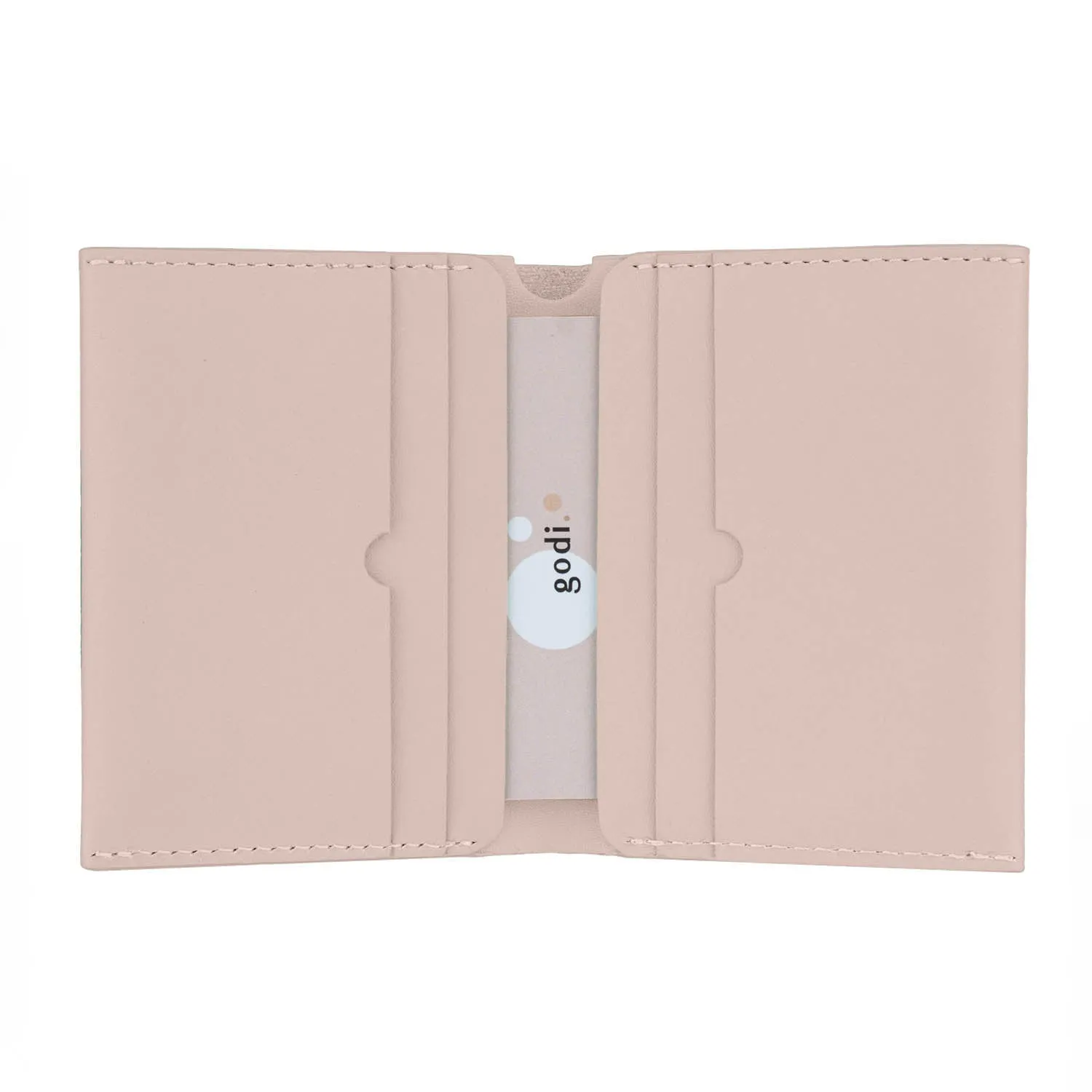 Bifold Wallet in Nude Pink