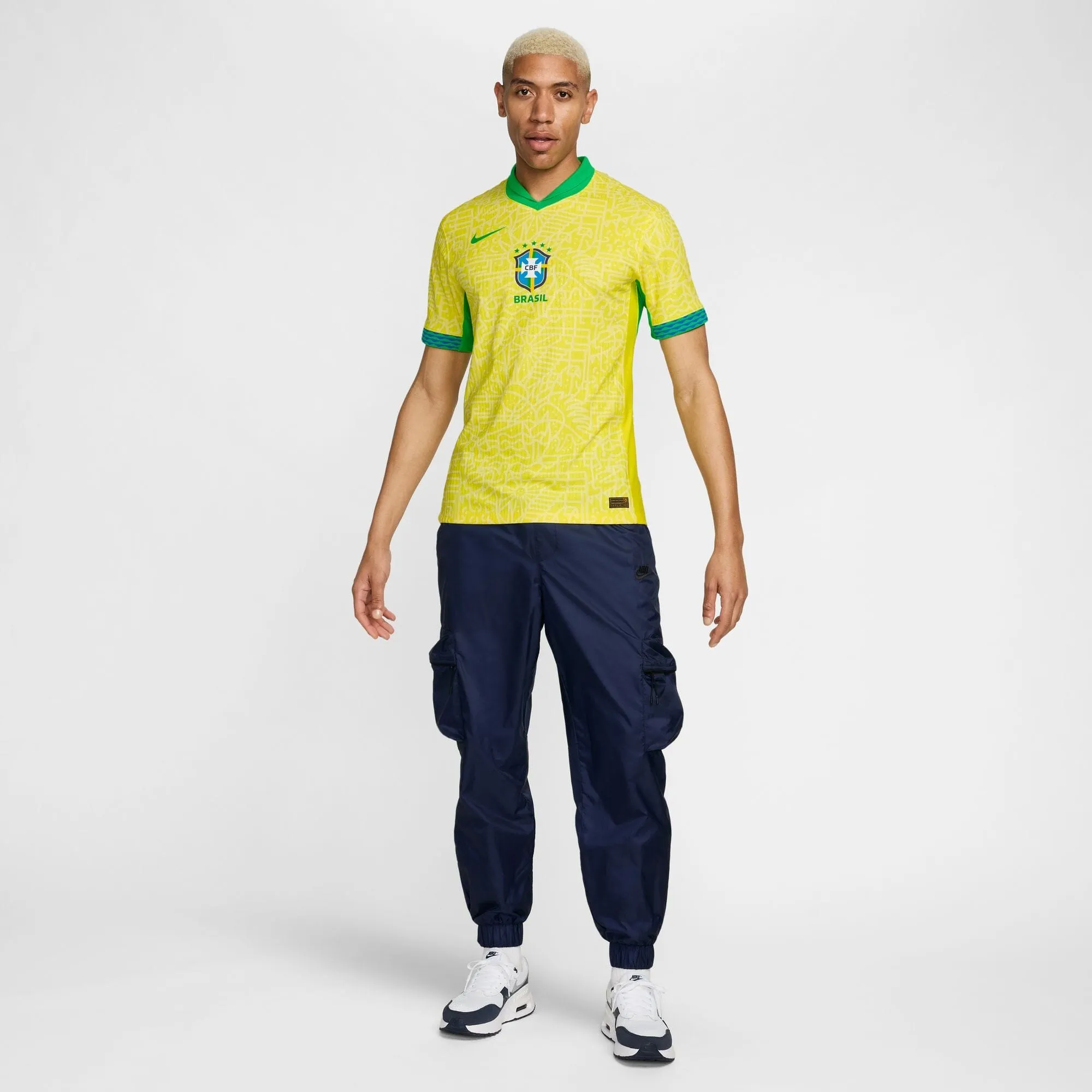 Brazil National Adults Authentic Home Jersey 2024