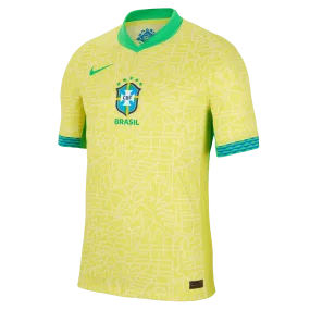 Brazil National Adults Authentic Home Jersey 2024