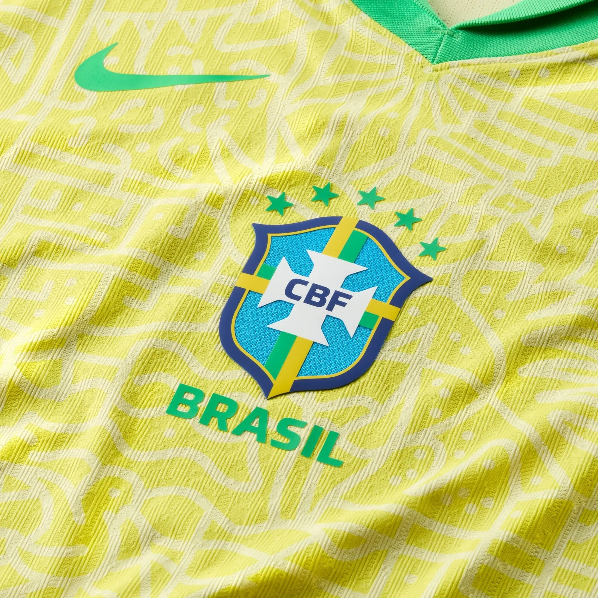 Brazil National Adults Authentic Home Jersey 2024