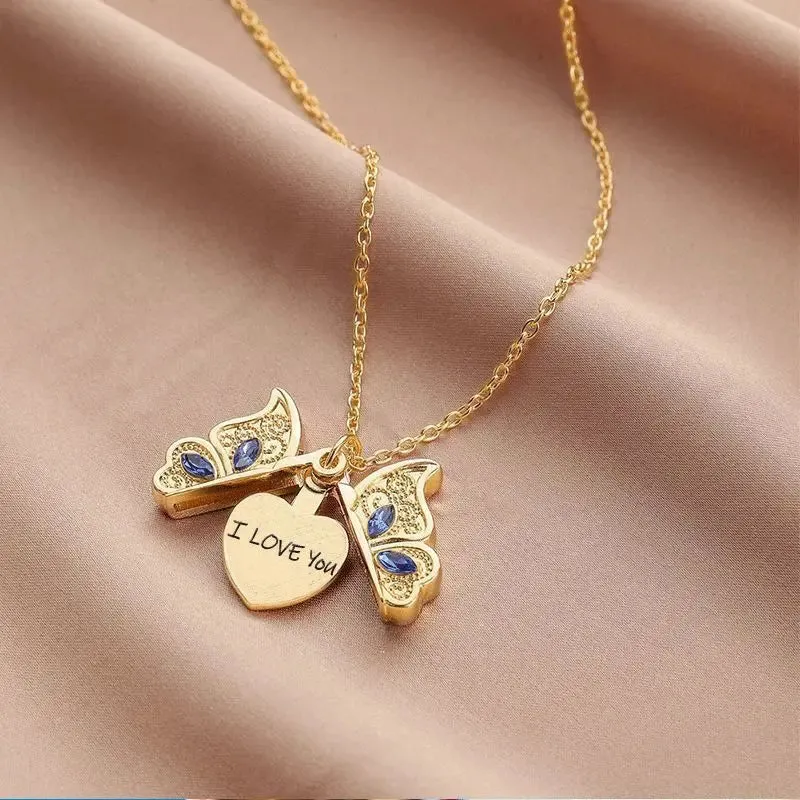 Butterfly Love Necklace