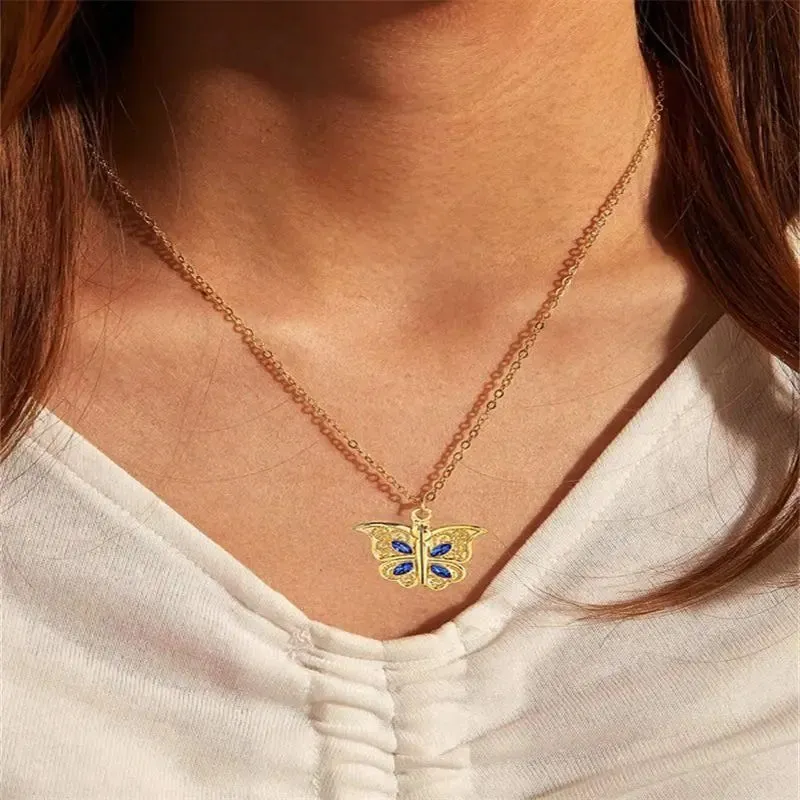 Butterfly Love Necklace