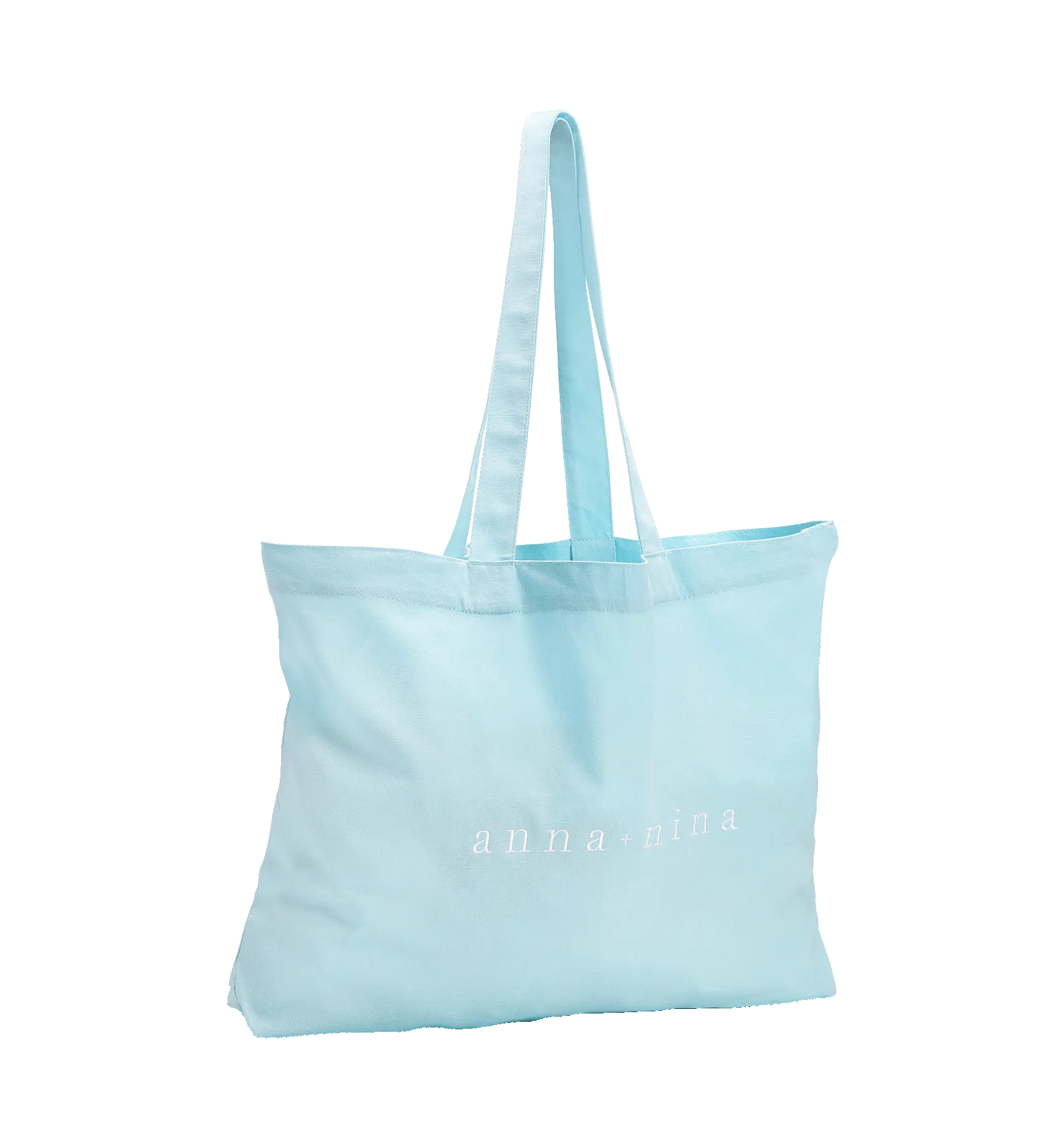 Canvas A+N Blue Tote Bag