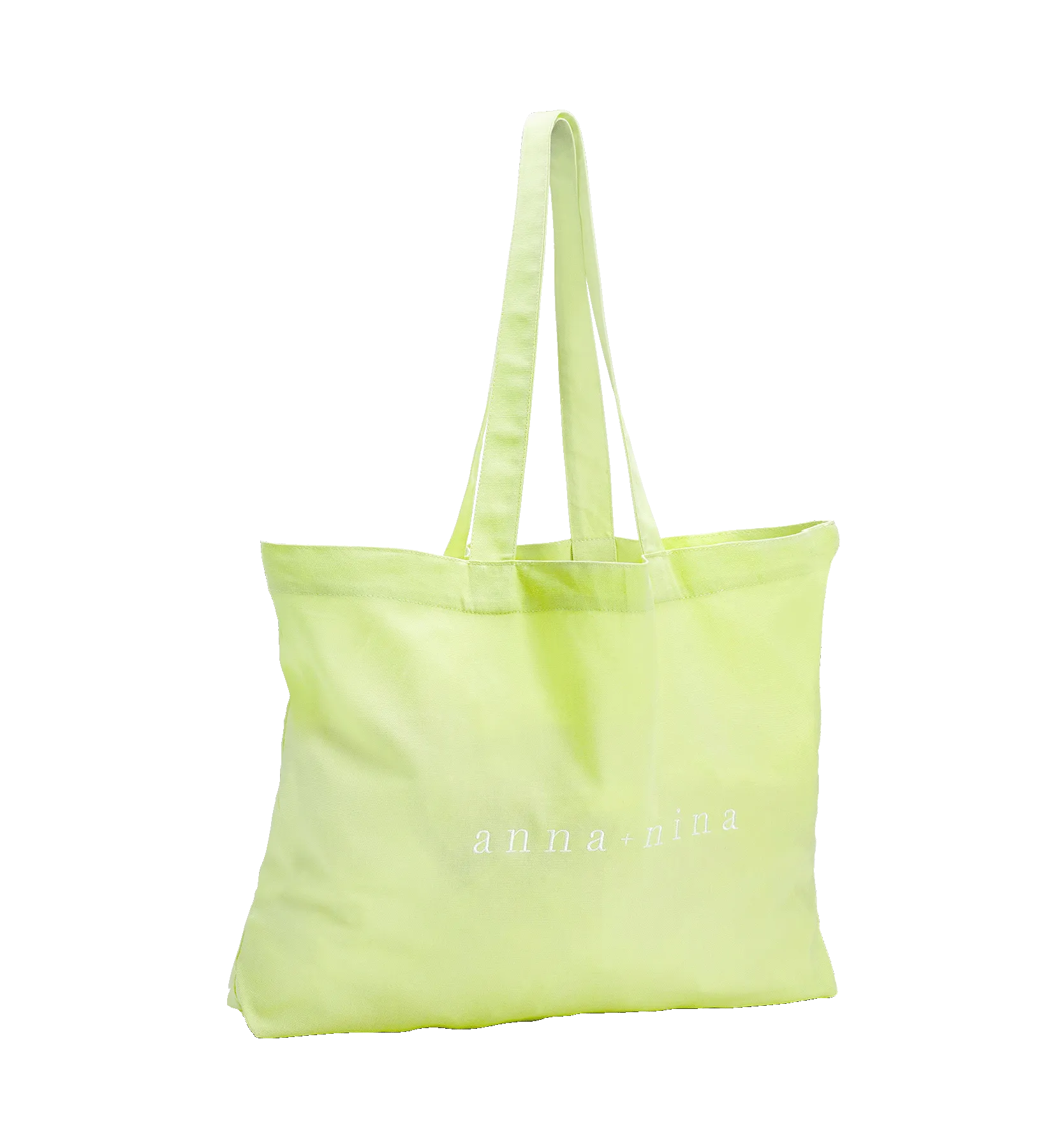 Canvas A+N Green Tote Bag