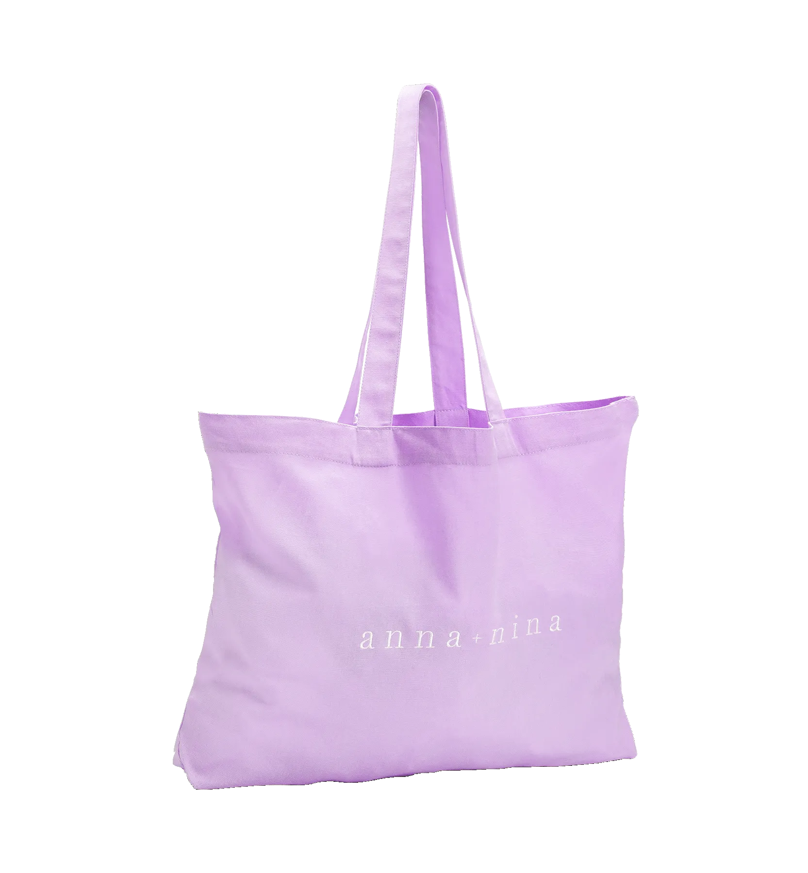 Canvas A+N Purple Tote Bag