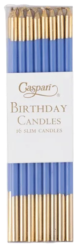 Caspari Slim Birthday Candles - (multiple variants)