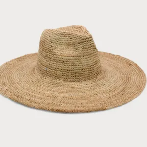 Cassis Straw Fedora