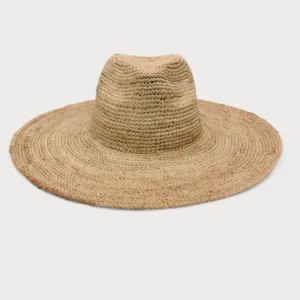 Cassis Straw Fedora