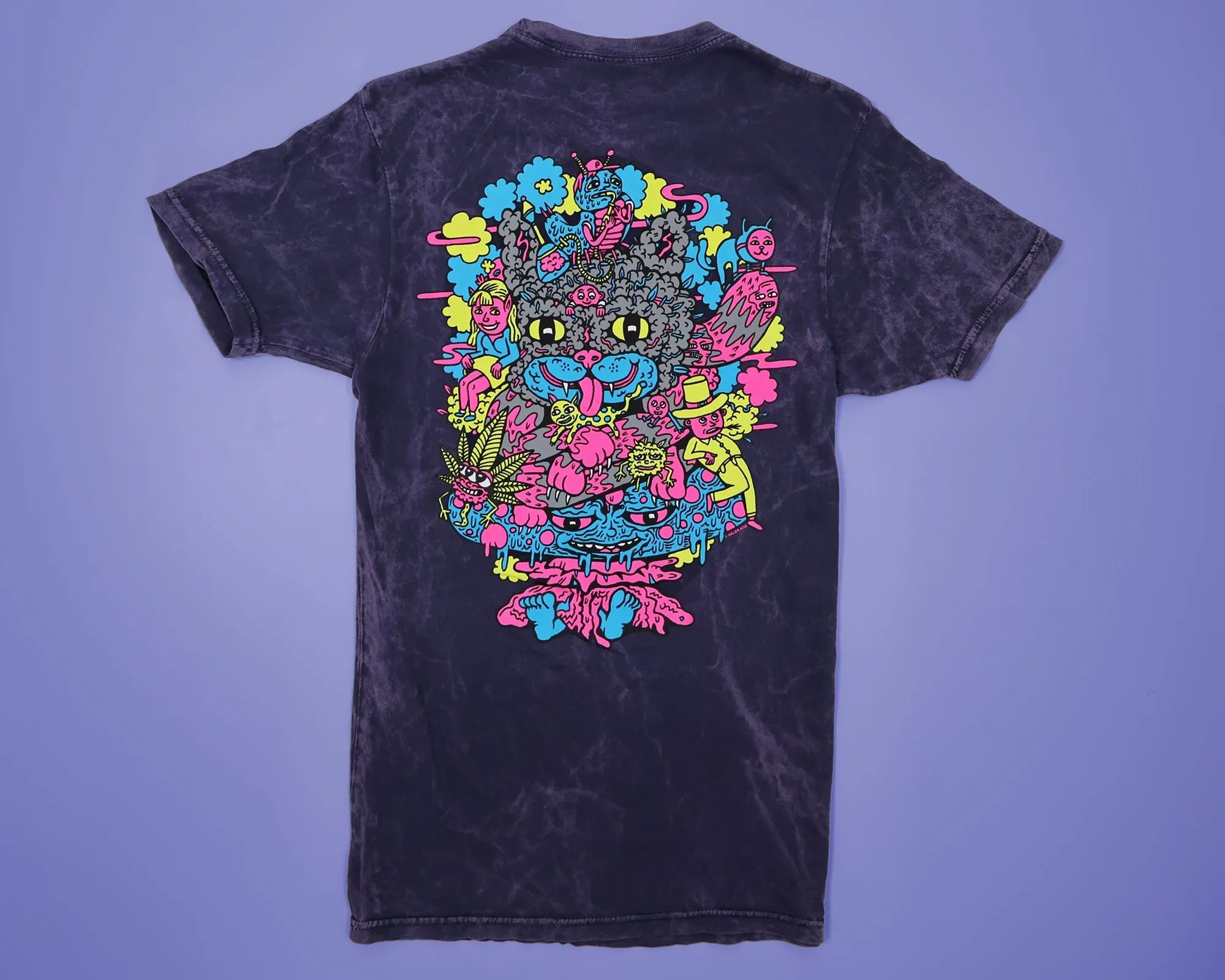 Cheshire OG Purple Blacklight T-Shirt