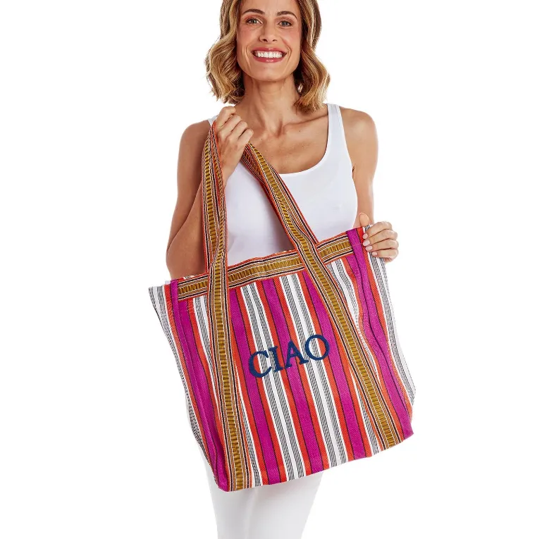 CIAO STRIPE MARKET BAG