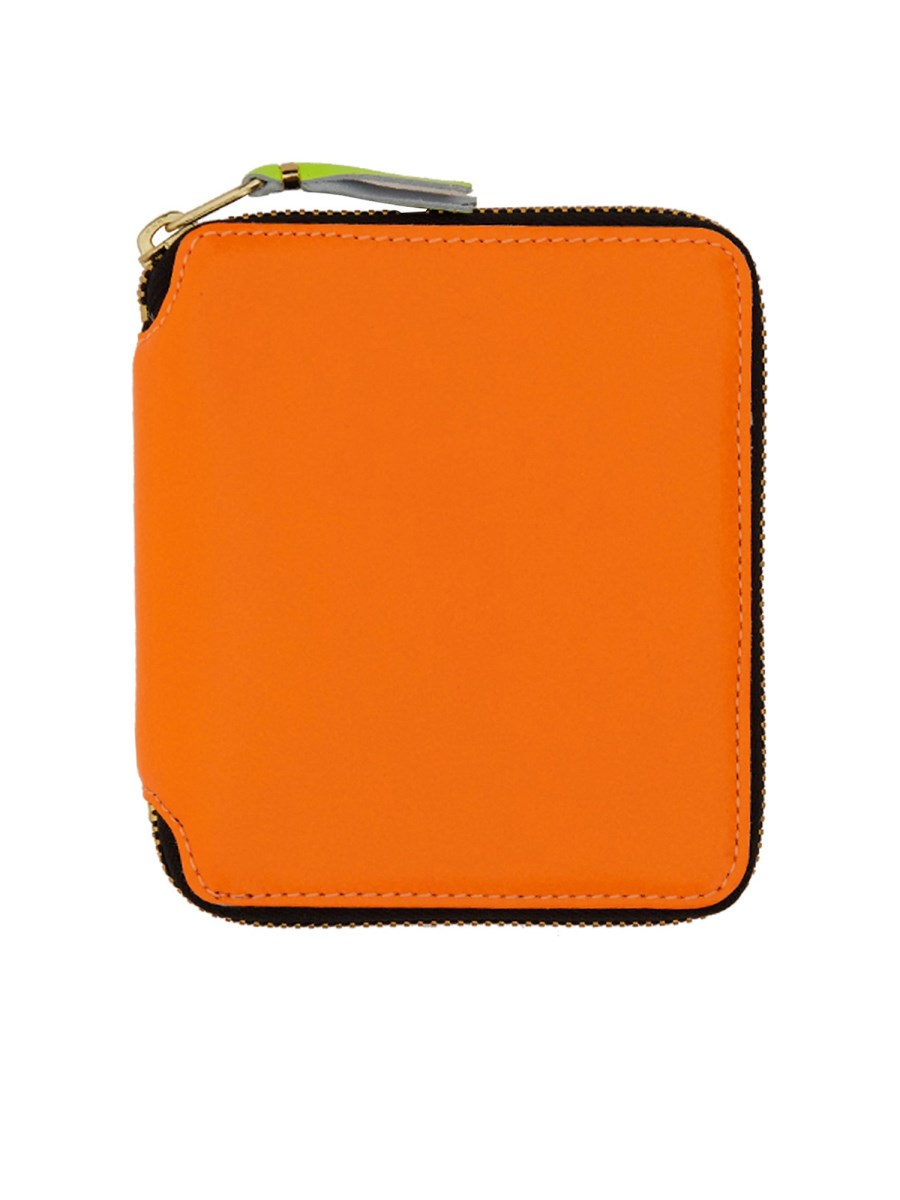 COMME DES GARCONS WALLET    SUPER FLUO LEATHER WALLET