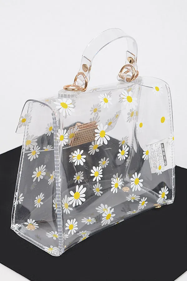 Daisy Transparent Crossbody