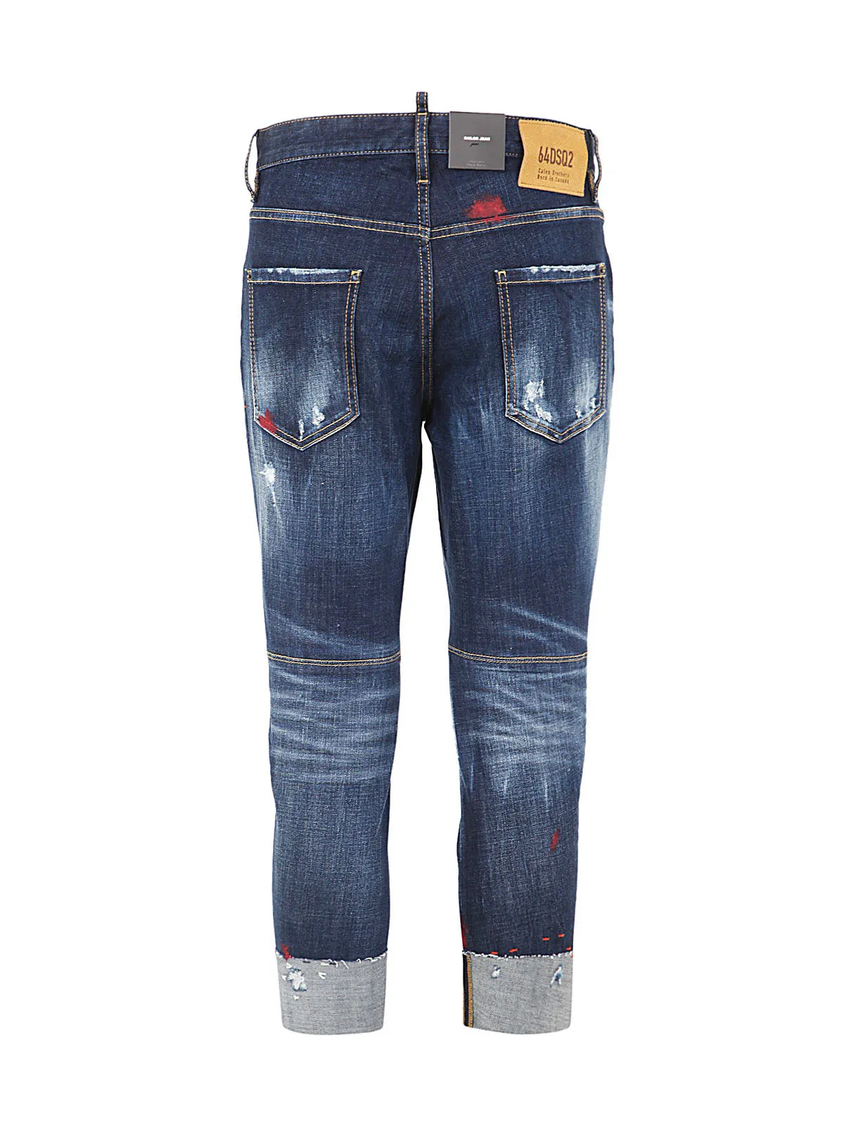 Dsquared2 Distressed Slim-Fit Jeans