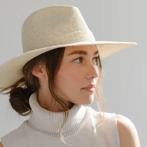 Fiona Straw Fedora