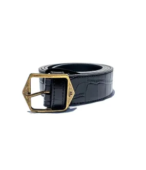 Former Defiance Croc Leather Belt