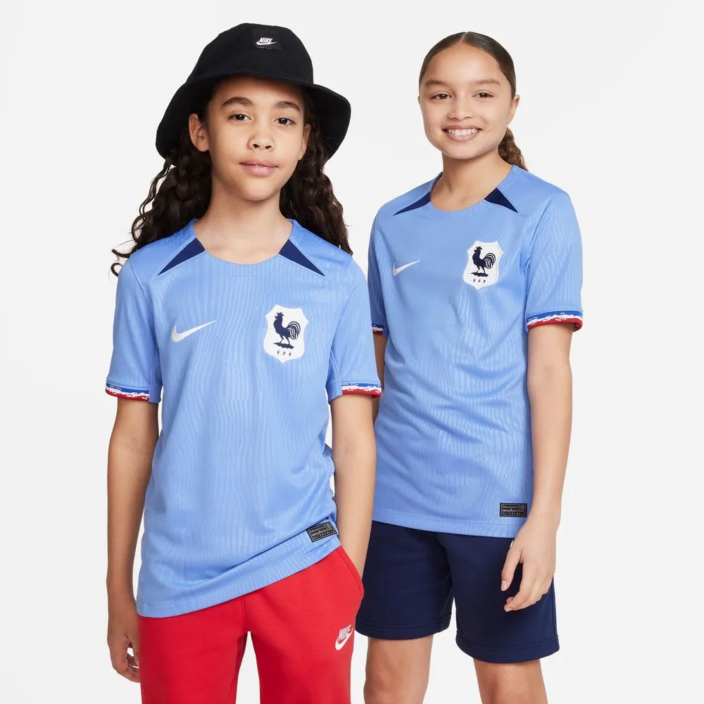 France Youth Stadium Home Jersey 2023