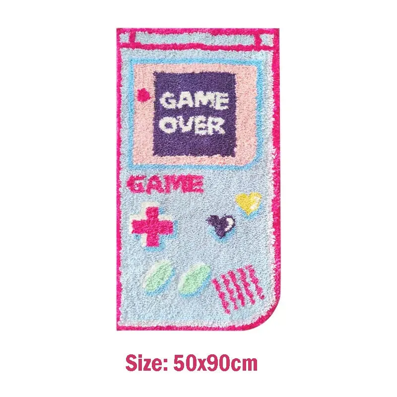 GG Game Over Game Boy Kawaii Pastel Rug ON966