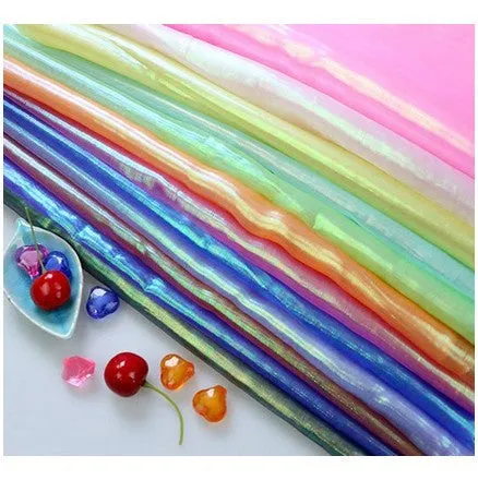 Glass Organza Material