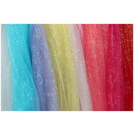 Glitter Organza Material