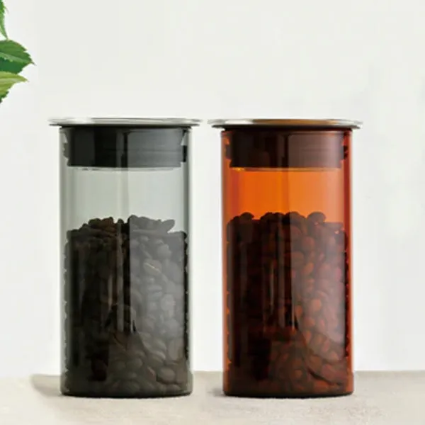 Hario Colours Glass Coffee Canister