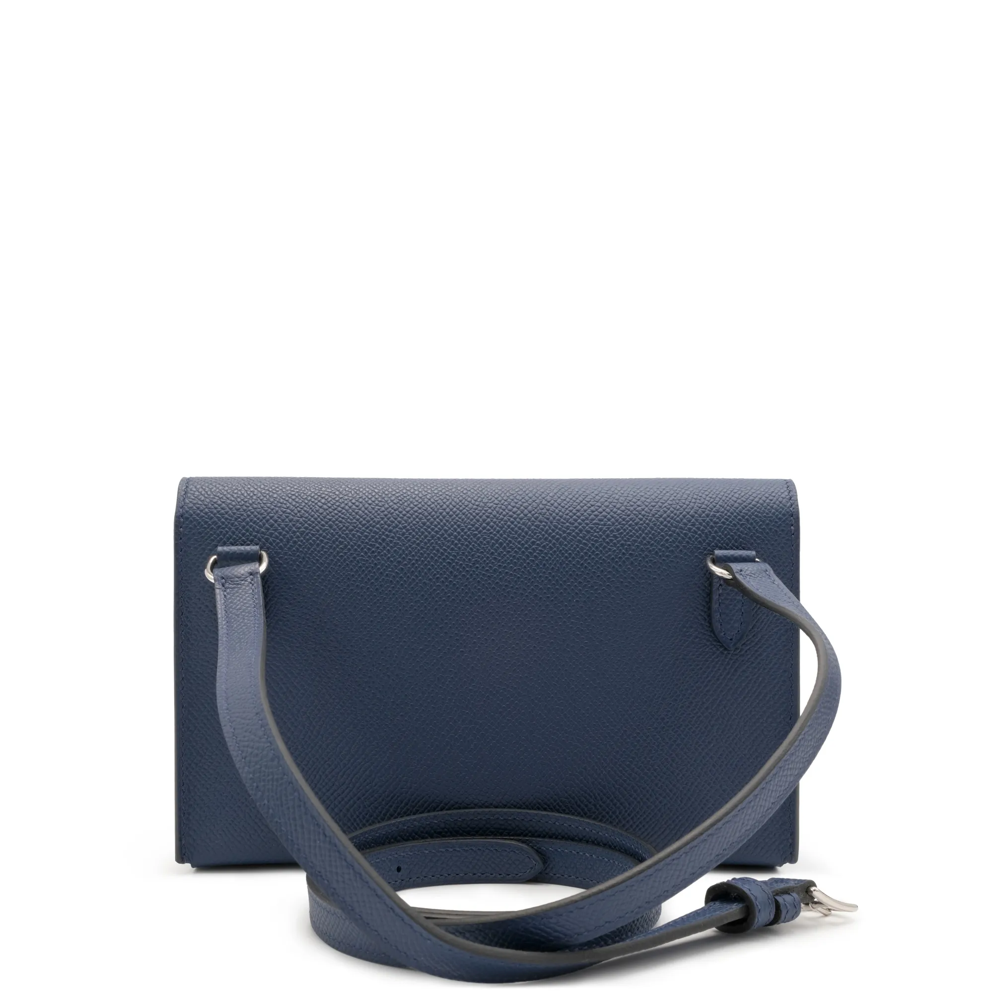 Hermès Bleu Navy Epsom Hermèsnap Wallet Palladium Hardware, 2024