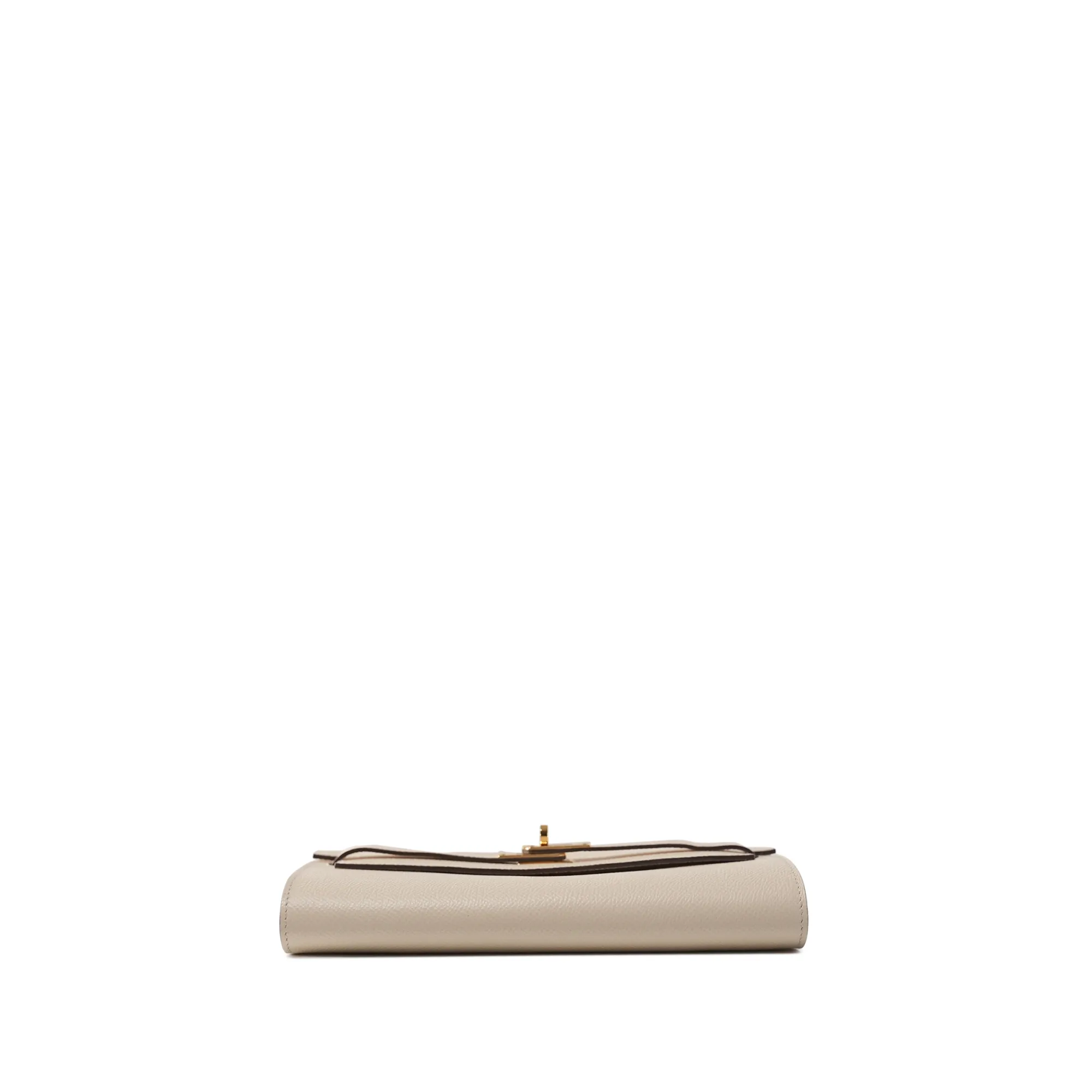 Hermès Nata Epsom Kelly-To-Go Wallet Gold Hardware, 2023