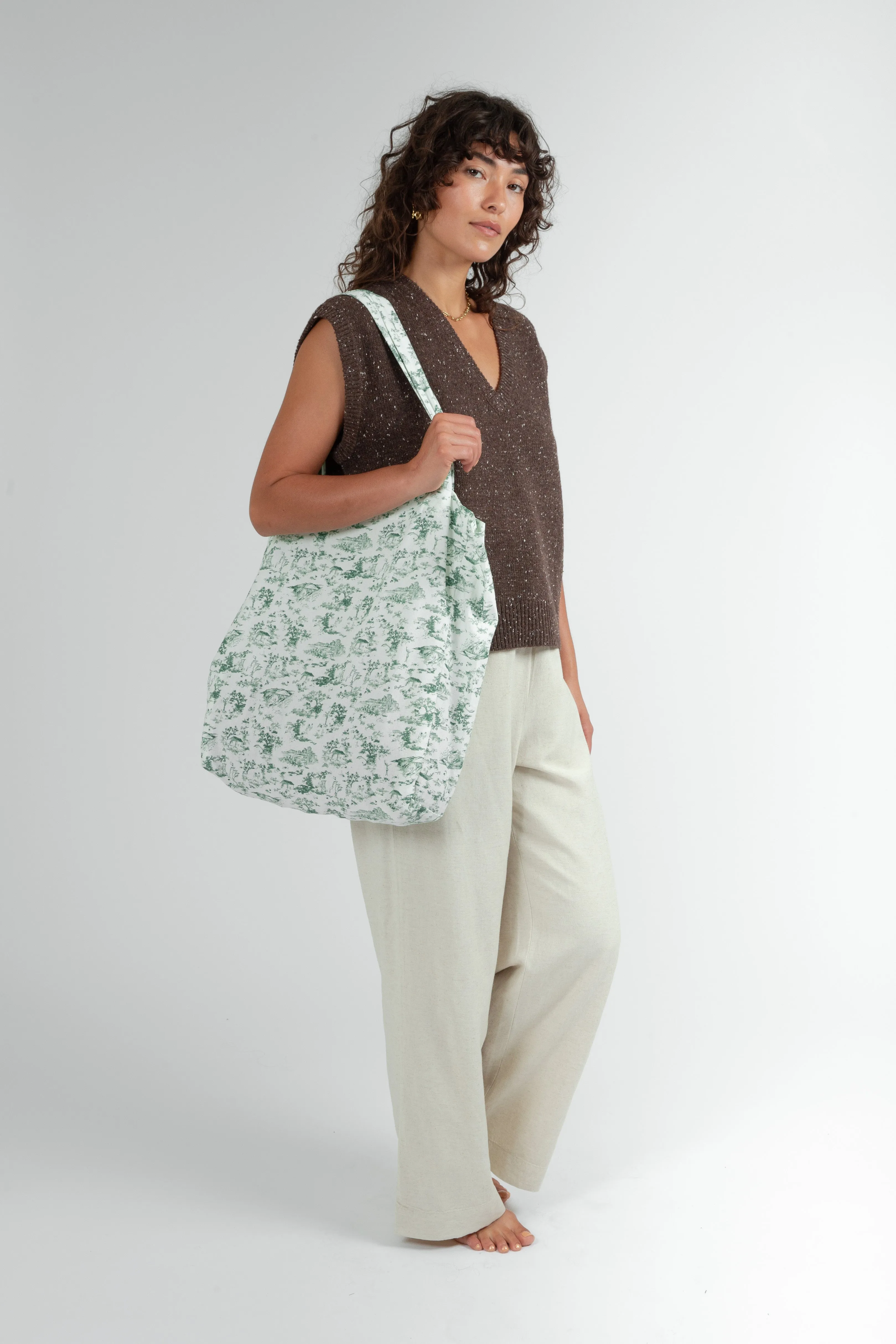 Holiday Tote Bag Green