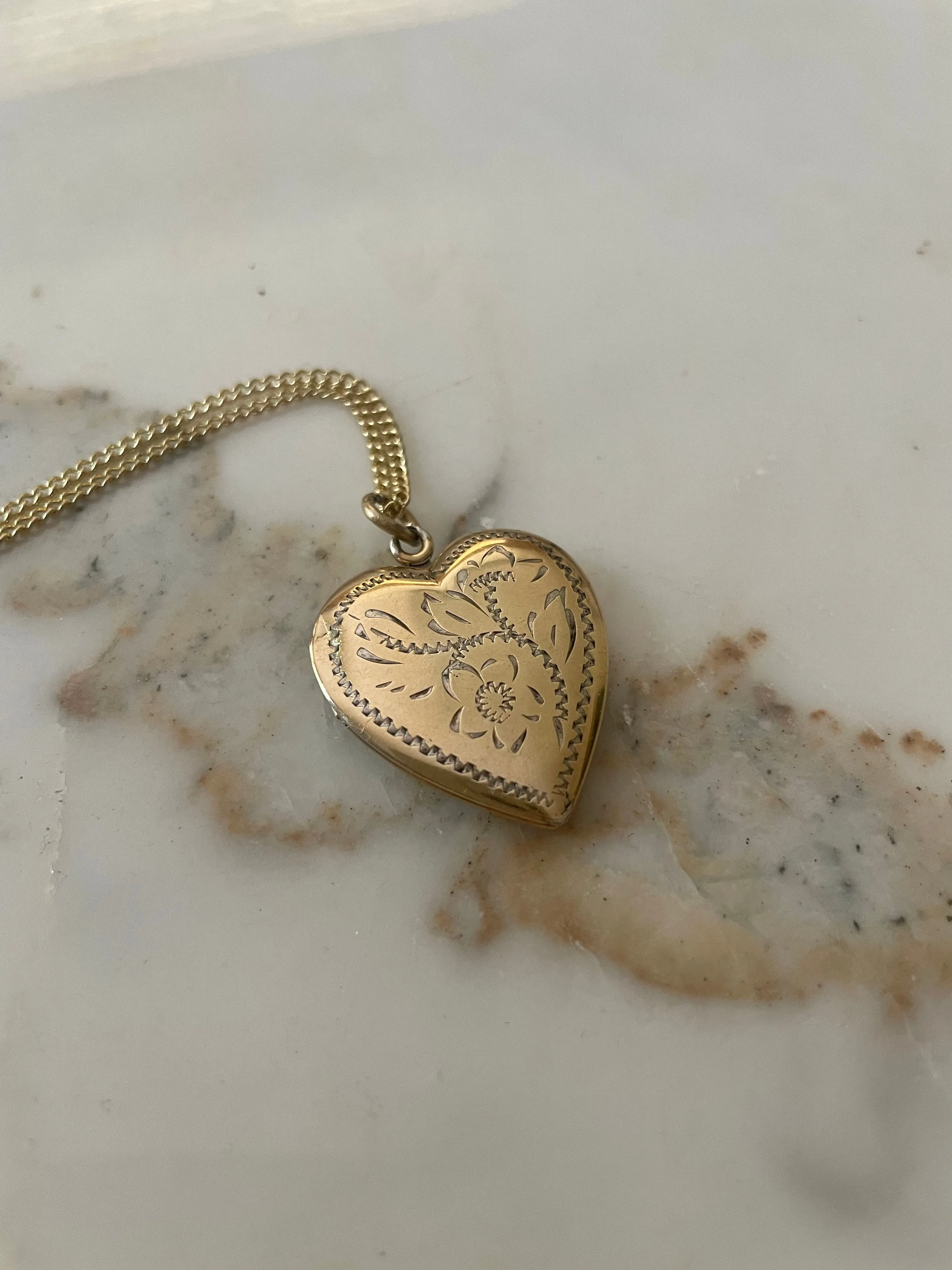 Homecoming Heart Locket | 1940s