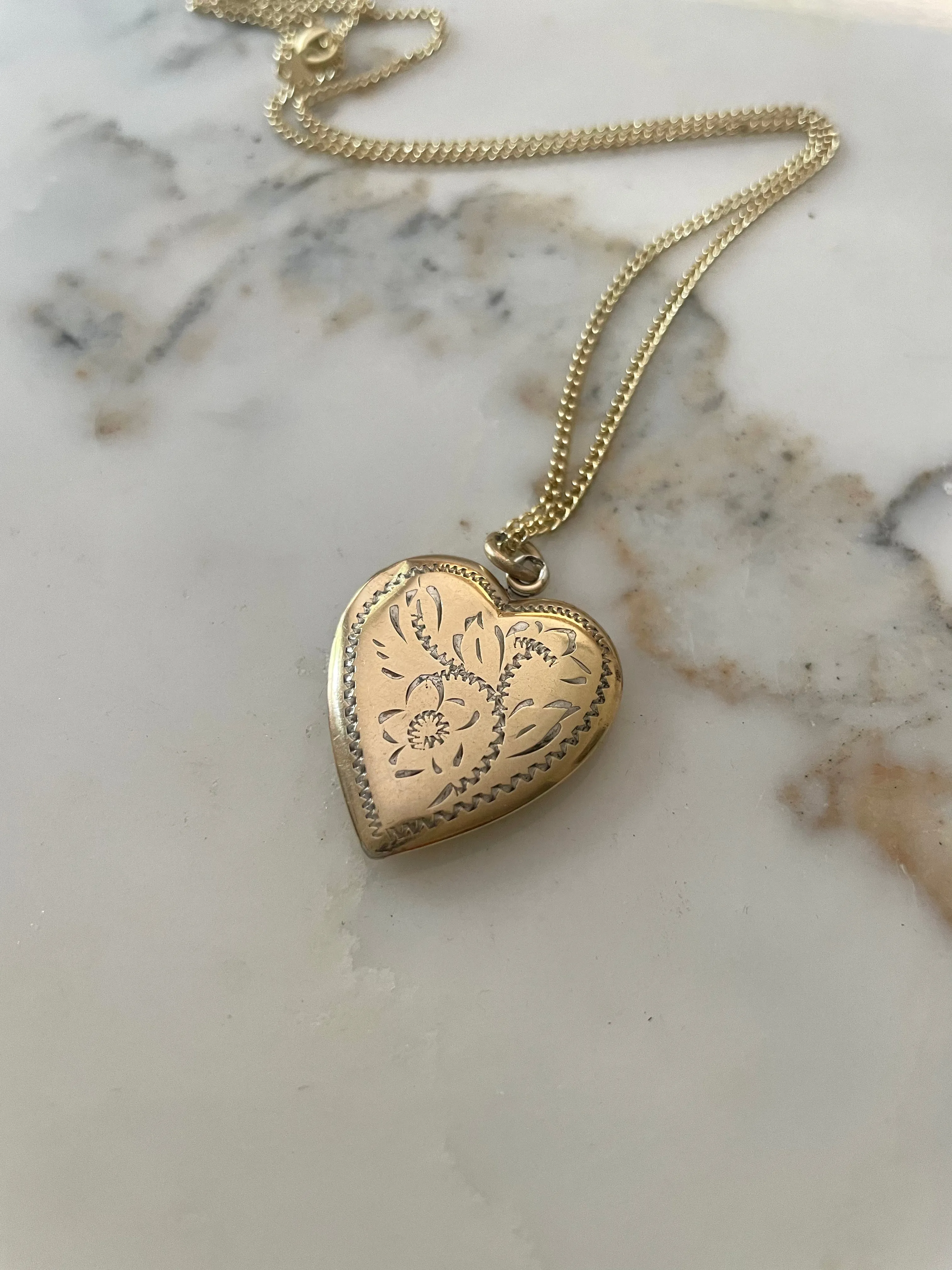 Homecoming Heart Locket | 1940s