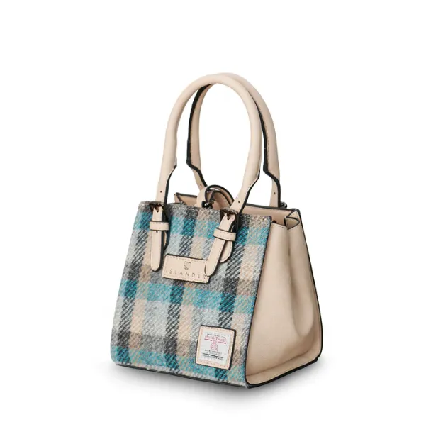 Islander Mini Caillie Tote with Harris Tweed