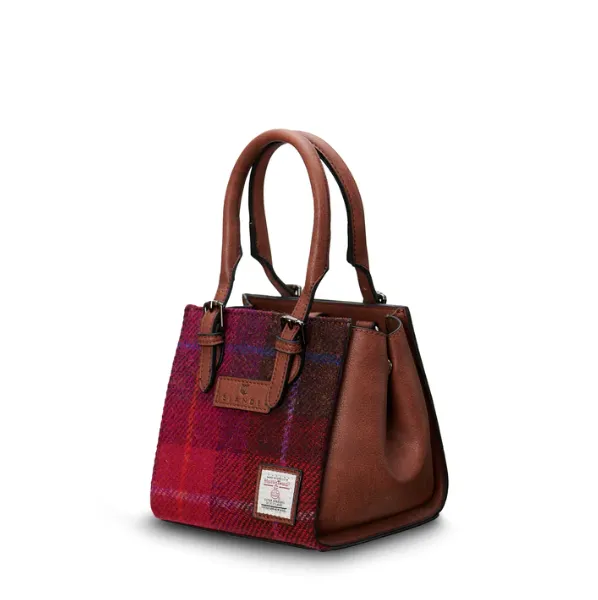 Islander Mini Caillie Tote with Harris Tweed