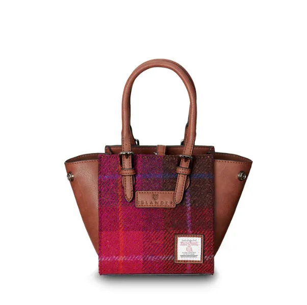 Islander Mini Caillie Tote with Harris Tweed