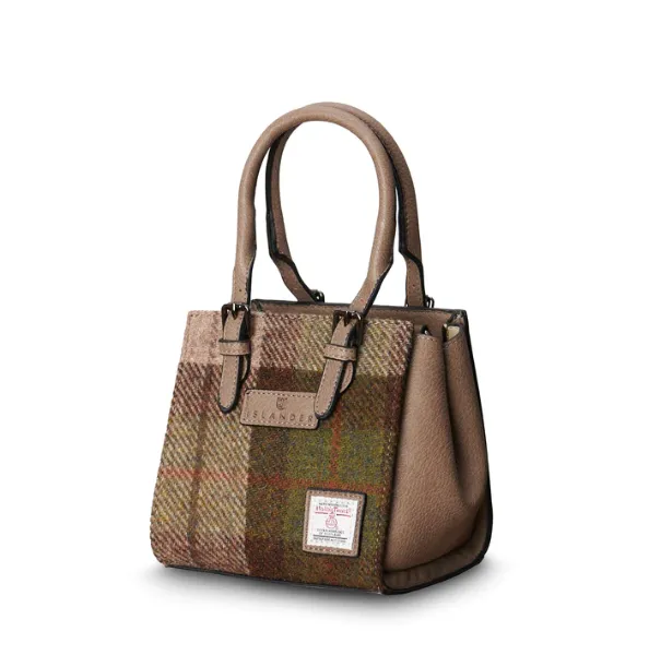 Islander Mini Caillie Tote with Harris Tweed