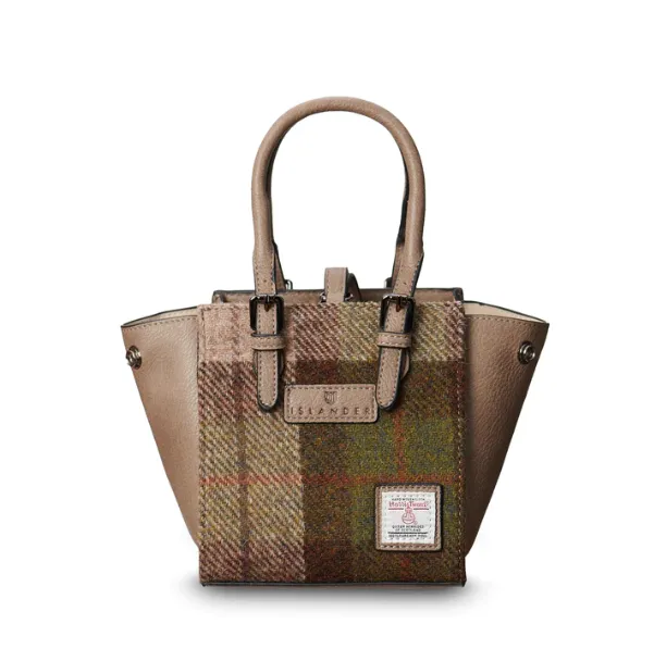 Islander Mini Caillie Tote with Harris Tweed