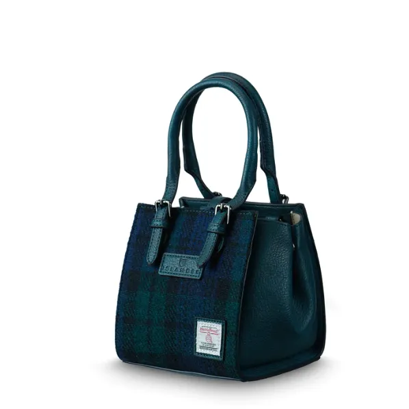 Islander Mini Caillie Tote with Harris Tweed