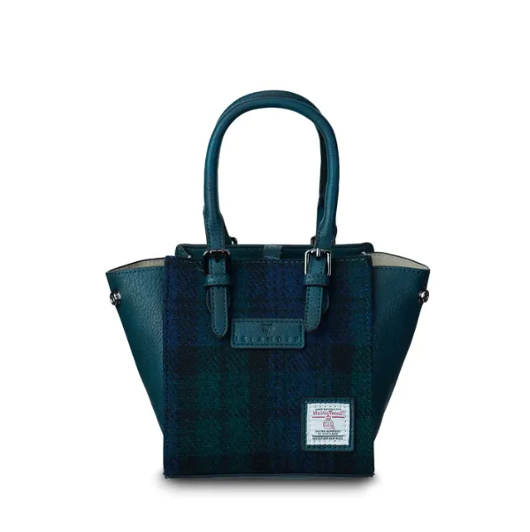 Islander Mini Caillie Tote with Harris Tweed