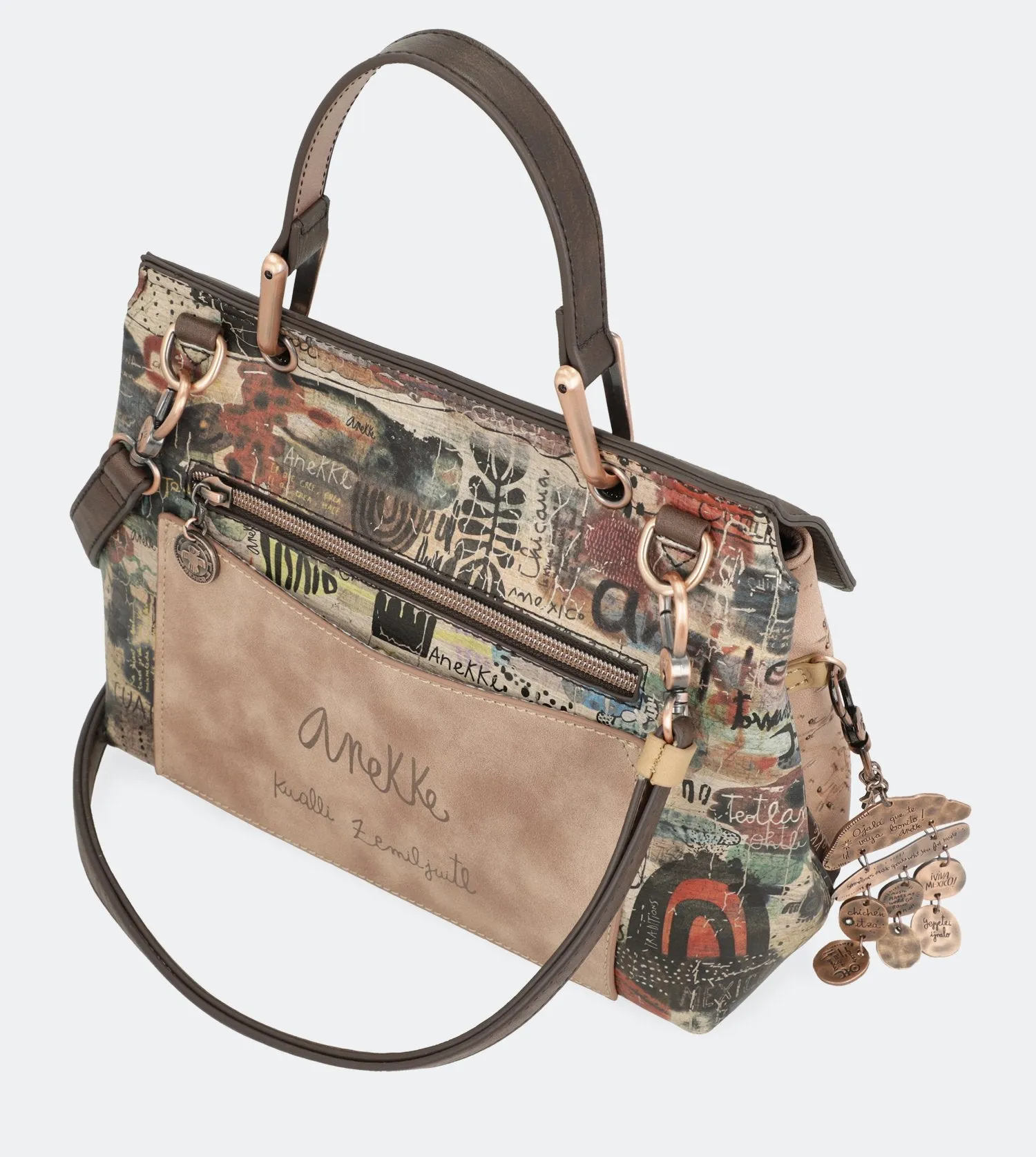 Ixchel Crossbody bag with a flap