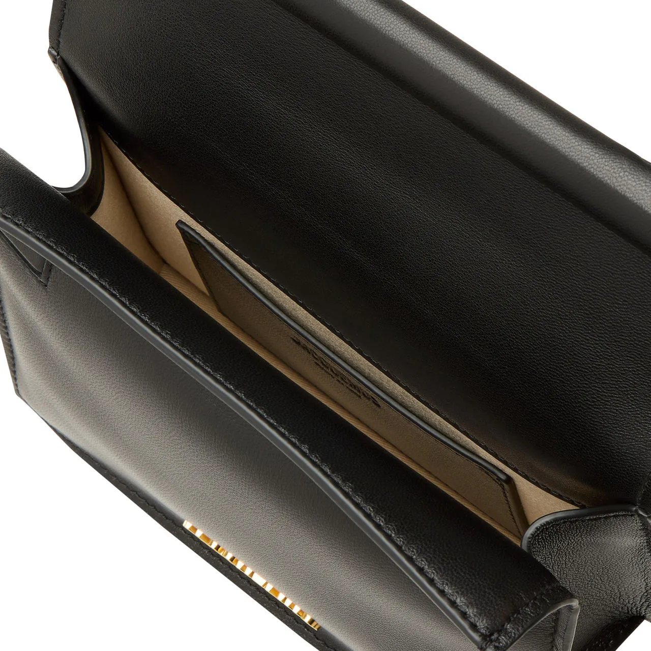 JACQUEMUS Le Petite Rond Clutch - Black