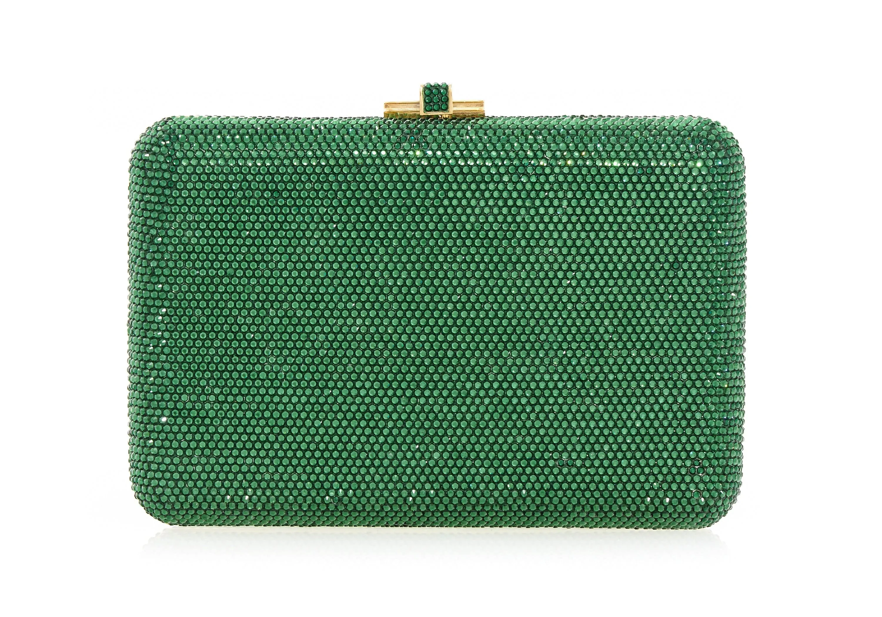 Judith Leiber Couture Judith Leiber Slim Slide Green Clutch Multi