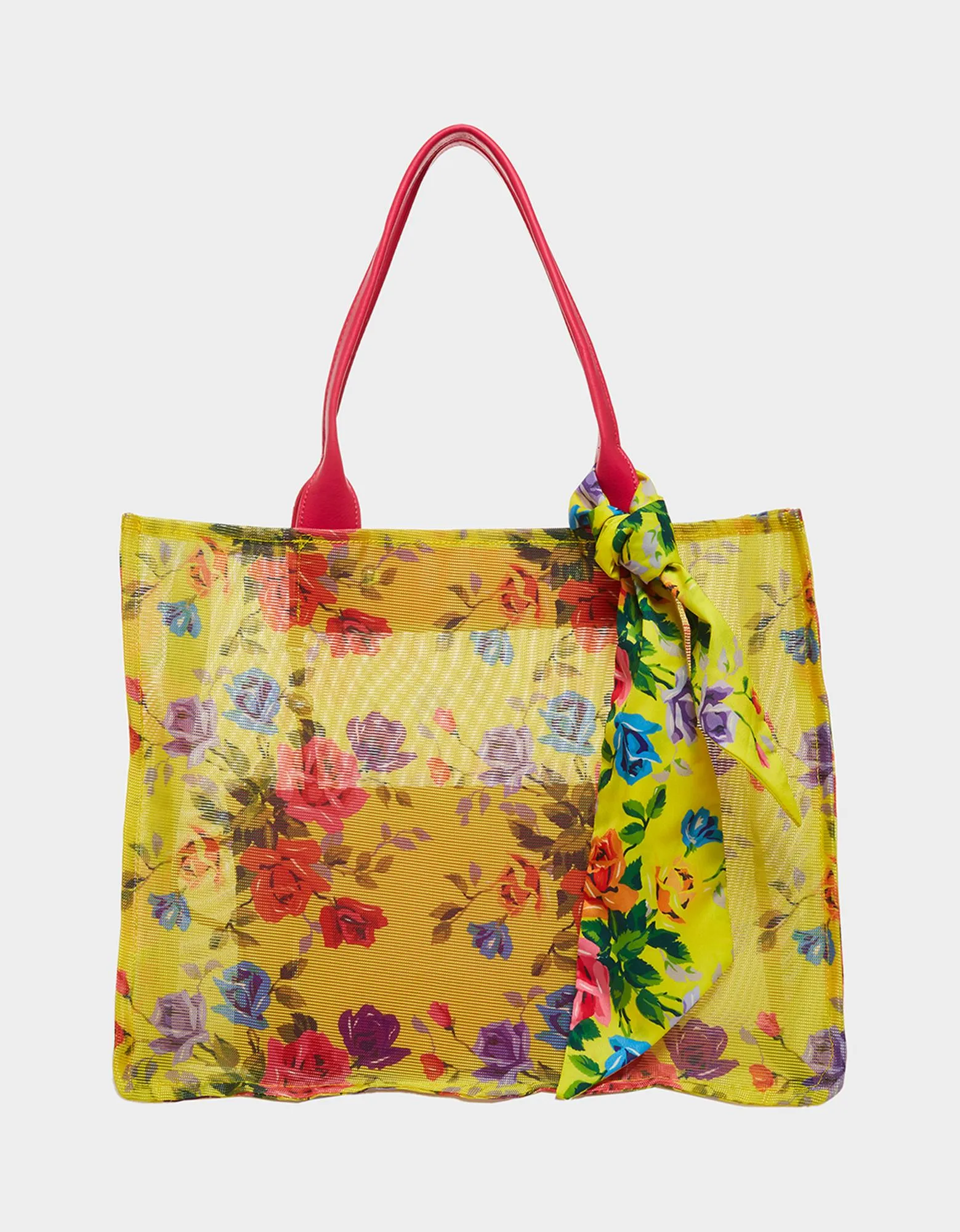 JUST MESHING AROUND TOTE YELLOW | RE:LUV