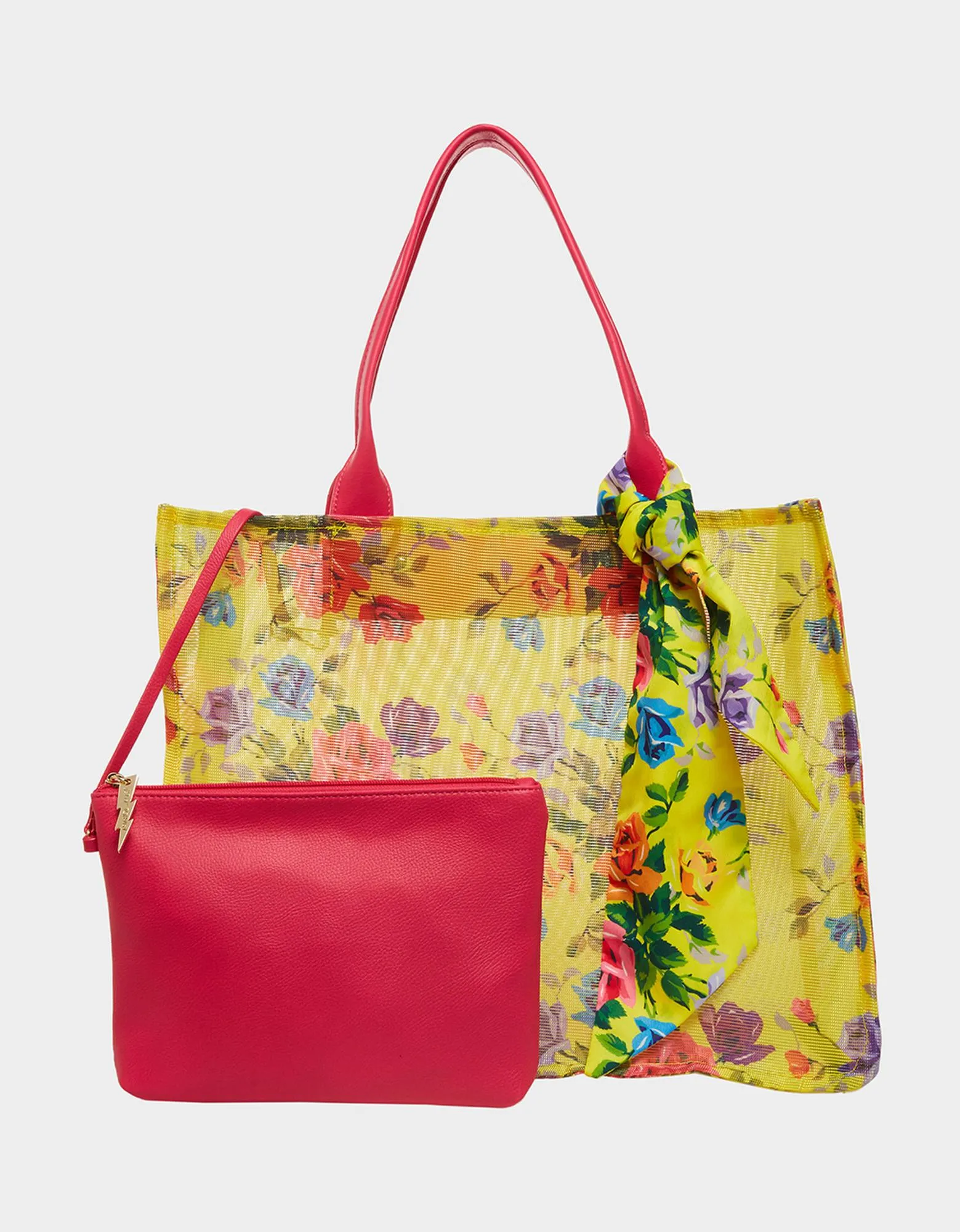 JUST MESHING AROUND TOTE YELLOW | RE:LUV