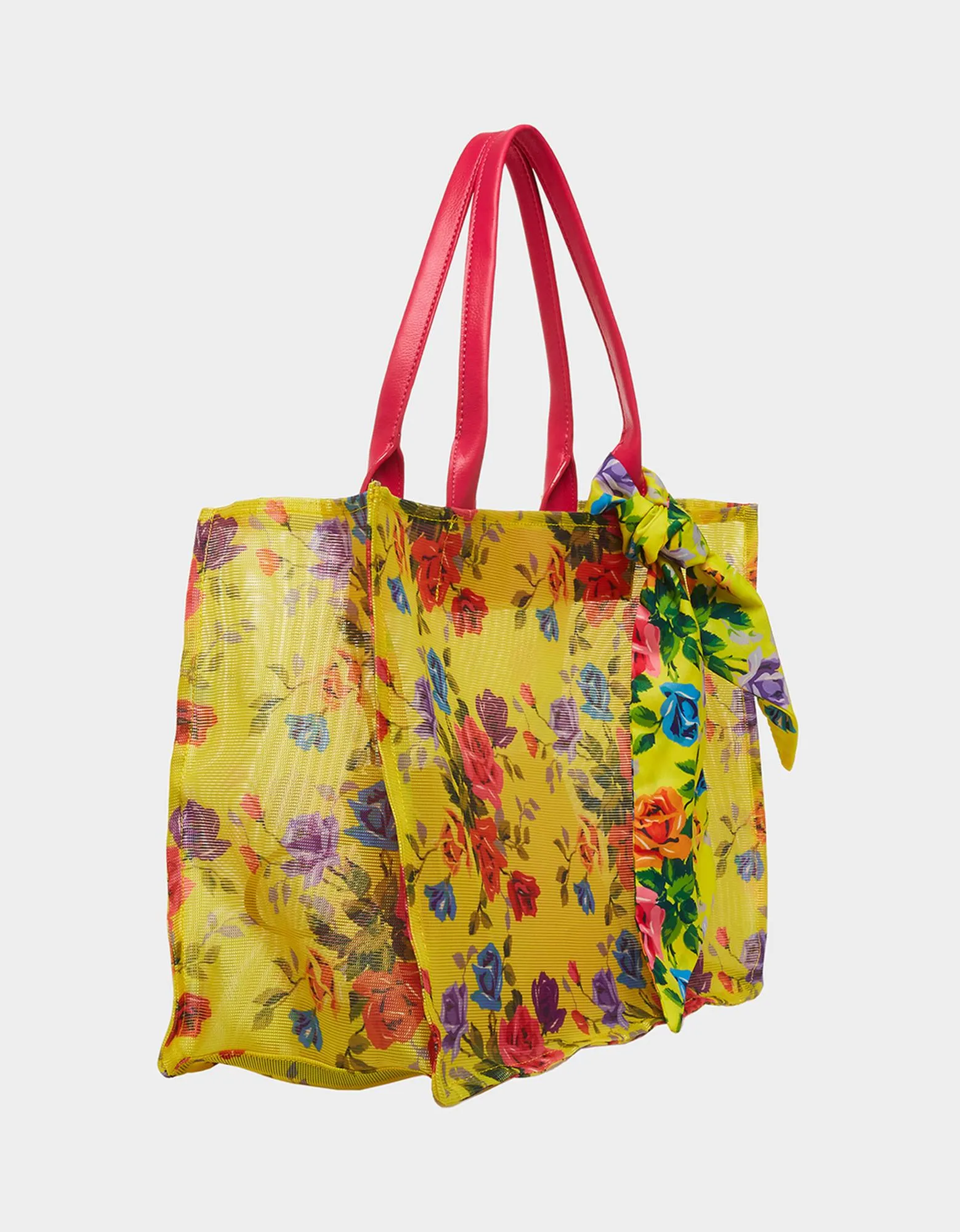 JUST MESHING AROUND TOTE YELLOW | RE:LUV