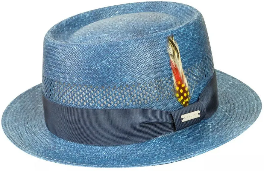 Kangol Lure Oval Braid Straw Porkpie