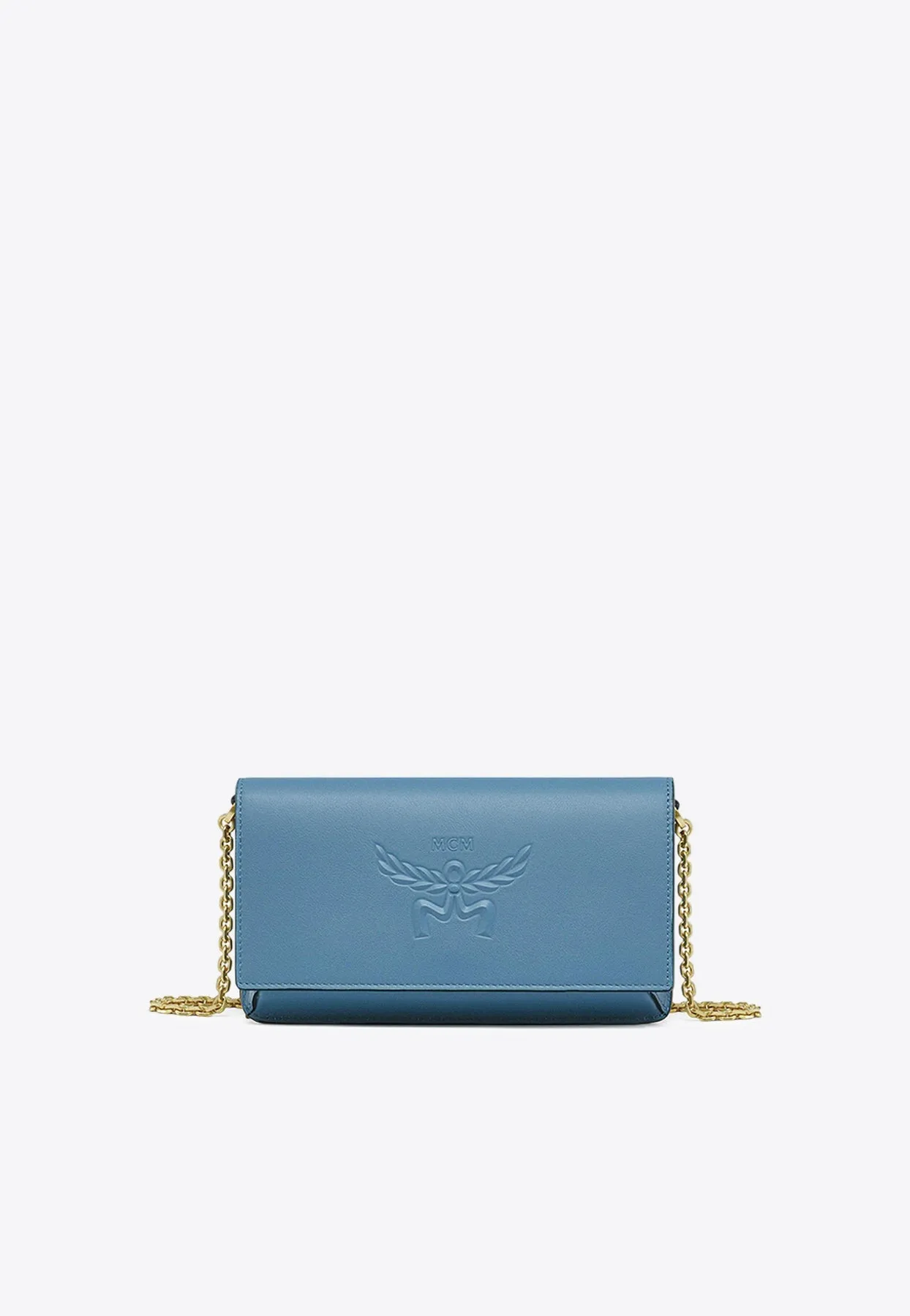 Large Himmel Leather Chain Clutch