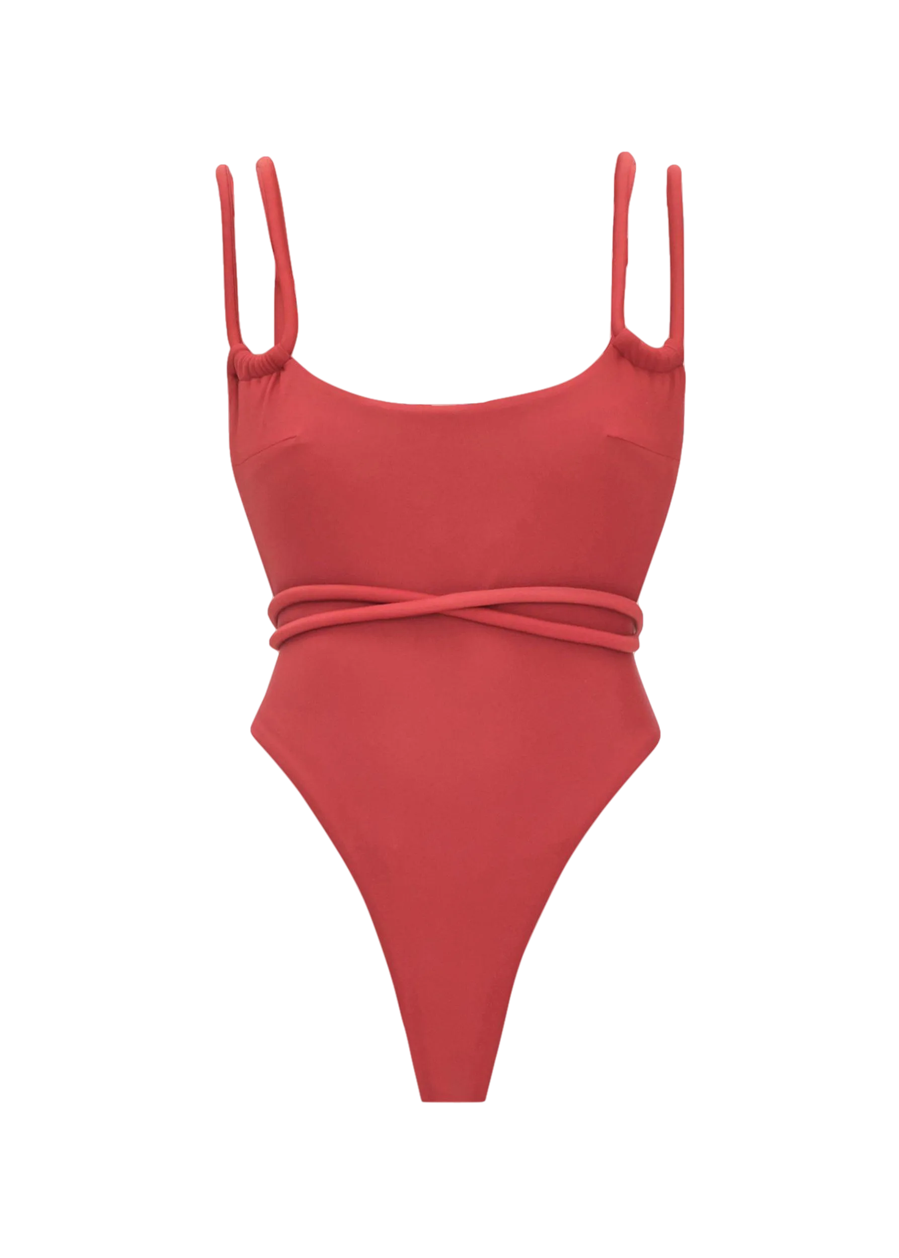 LIMA RED ONE PIECE SWIMSUIT